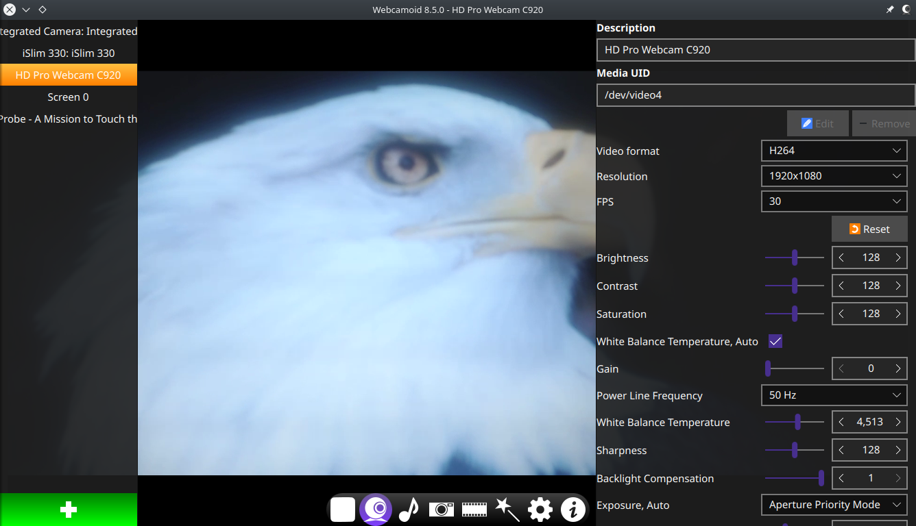 webcam emulator mac